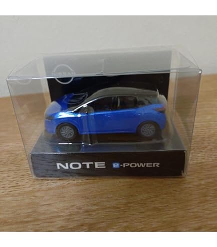 NISSAN NOTE カラーサンプル ディーラー特注 ミニカー Amazon | 約1/18 日産 ノート カラーサンプル スーパーブラック